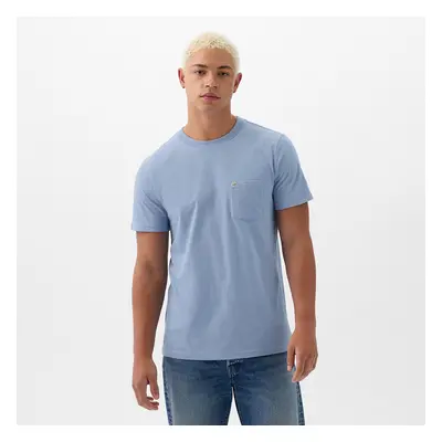 Tričko GAP Pocket Micro Logo Tee Distant Blue