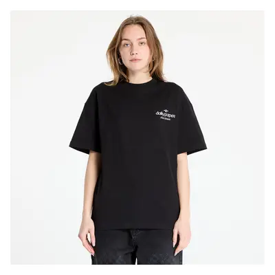 Tričko Daily Paper Overlooked Short Sleeve T-Shirt UNISEX Black