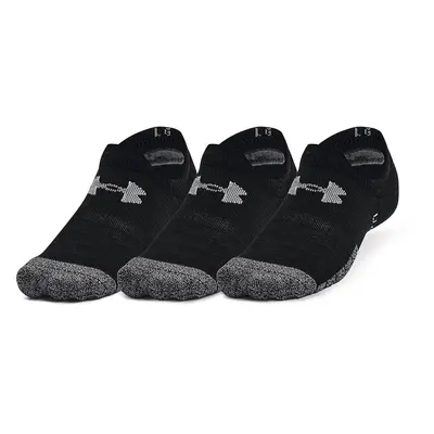 Ponožky Under Armour Heatgear Ultralowtab 3-Pack Black