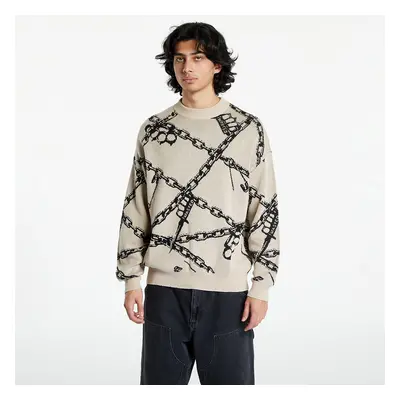 Svetr Wasted Paris Sweater Knucles Dune