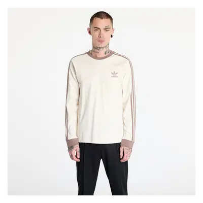 Tričko adidas Adicolor Classics 3-Stripes Long Sleeve Top Trace Brown