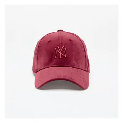 Kšiltovka New Era New York Yankees MLB Womens Velour Midi 9FORTY Adjustable Cap Maroon/ Maroon