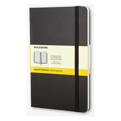 Moleskine Zápisník Tvrdý Čtverečkovaný Černý