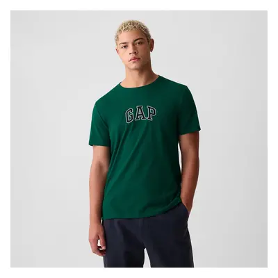 Tričko GAP Logo Tee Aventurine Green