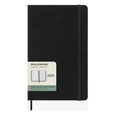 Moleskine Plánovací Zápisník Tvrdý Černý