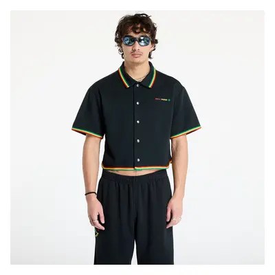 Košile Converse x Daily Paper Cropped Shirt Black