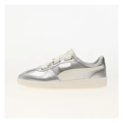 Tenisky Puma Palermo Wide Lace Metallic Puma Silver-White EUR