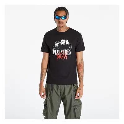 Tričko PLEASURES Masks T-Shirt Black