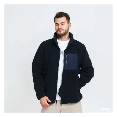 Bunda Urban Classics Sherpa Jacket navy