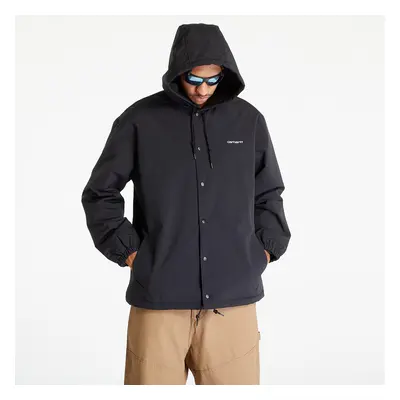 Bunda Carhartt WIP Hooded Coach Jacket UNISEX Black/ White