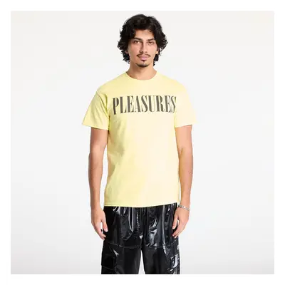 Tričko PLEASURES Onyx T-Shirt Cornsilk