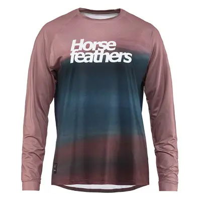 Dres Horsefeathers W Quantum Ls Bike Jersey Foggy