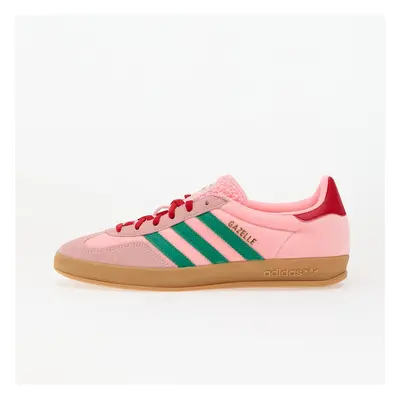 Tenisky adidas Gazelle Indoor W Court Green/ Glow Pink/ Gum EUR