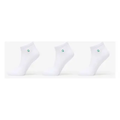 Ponožky Queens Essential Ankle Socks 3-Pack White