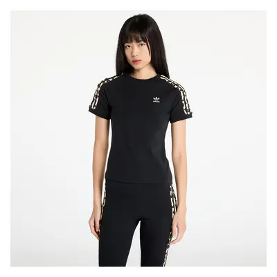 Tričko adidas Leopard 3-Stripes T-Shirt Black