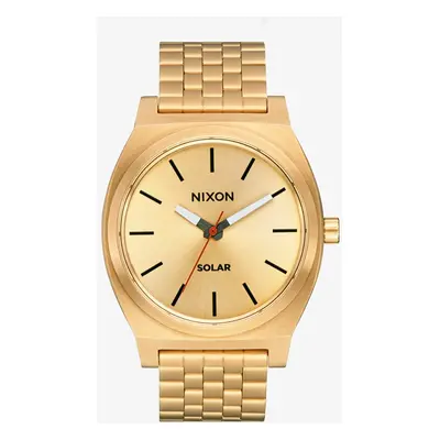 Hodinky Nixon Time Teller Solar All Gold/ Black