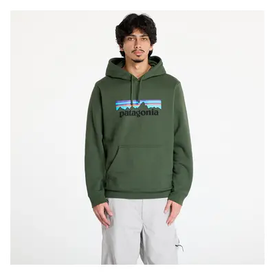 Mikina Patagonia P-6 Logo Uprisal Hoody Torrey Pine Green