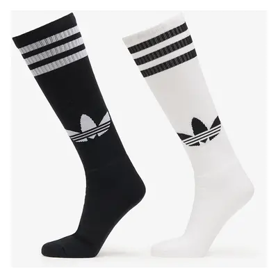 adidas Knee Sock 2-Pack White/ Black