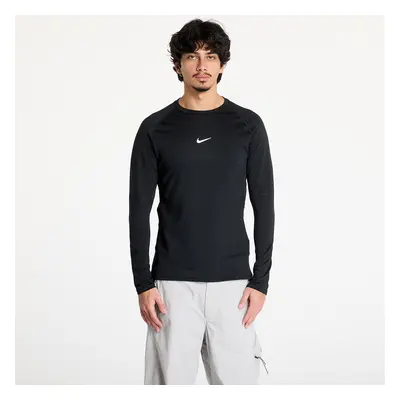 Tričko Nike Pro Warm Men's Long-Sleeve Top Black/ White