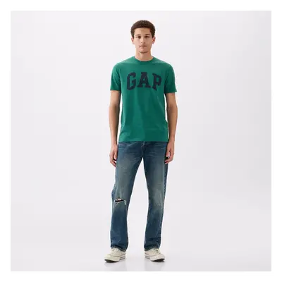 Tričko GAP Basic Logo Tee Jade Stone