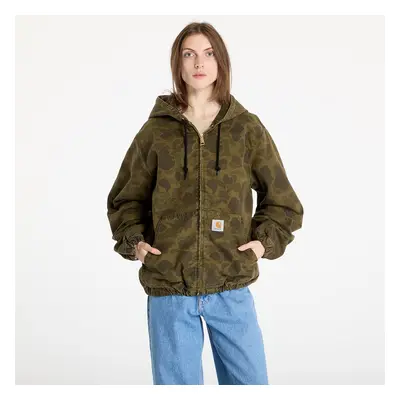 Bunda Carhartt WIP Duck Active Jacket UNISEX Camo Duck/ Green/ Office Green Garment Dyed