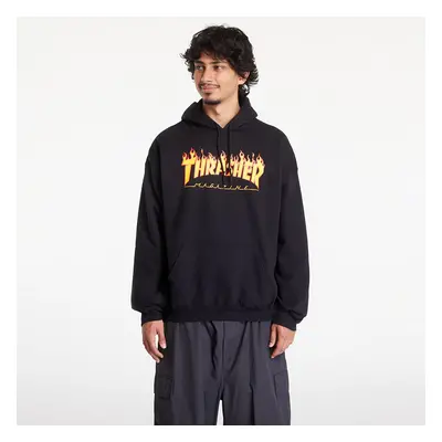 Mikina Thrasher Flame Logo Hoody Black