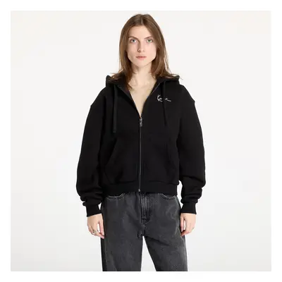 Mikina Karl Kani KK Chest Signature Essential Zip Hoodie Black