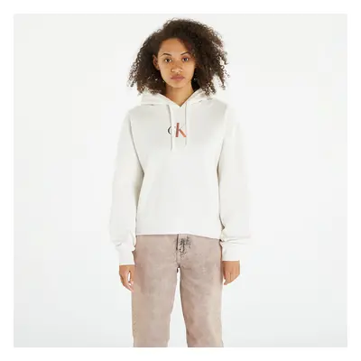 Mikina Calvin Klein Jeans Gradient Ck Hoodie White