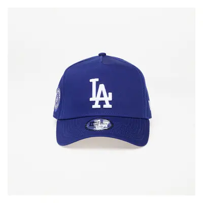 Kšiltovka New Era Los Angeles Dodgers Aframe MLB Patch Cap Dark Royal/ White