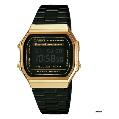 Hodinky Casio A 168WEGB-1BEF Gold/ Black