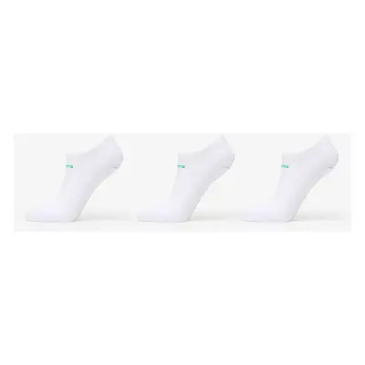 Ponožky Queens Essential Invisible Socks 3-Pack White