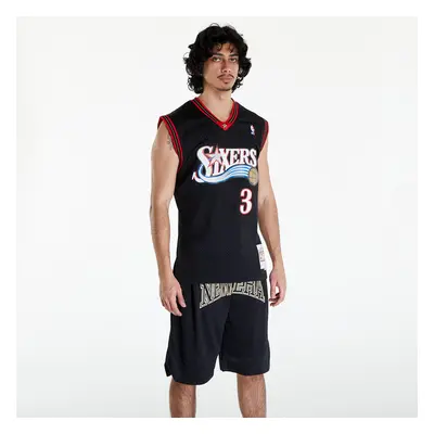 Dres Mitchell & Ness Philadelphia 76ers Allen Iverson Swingman Jersey Black