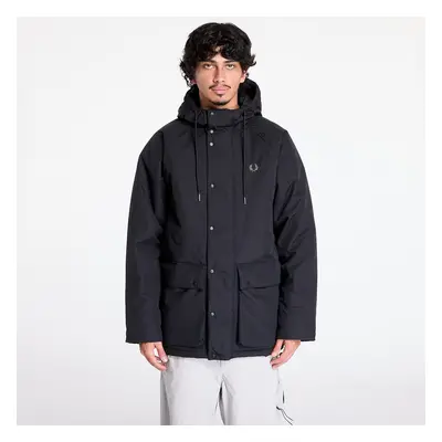 Bunda FRED PERRY Padded Zip Through Jacket Black