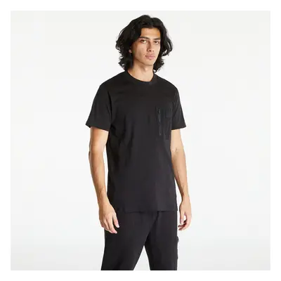 Tričko Calvin Klein Jeans Mix Media Short Sleeve Tee Black