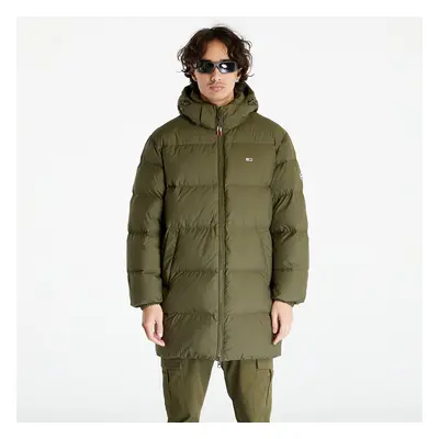 Bunda Tommy Jeans Essential Down Puffer Jacket Grab Olive Green