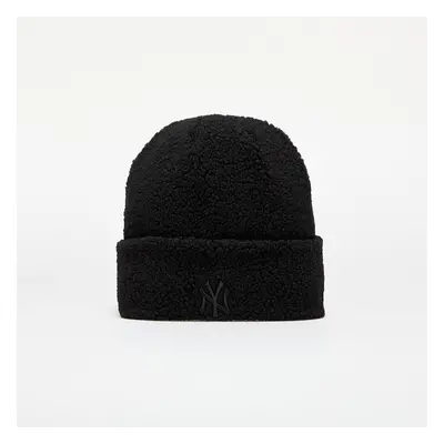 Čepice New Era New York Yankees Knit Medium Wmns MLB Wmns Borg Beanie Black