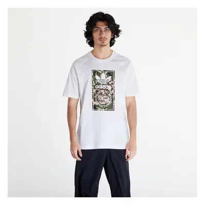 Tričko adidas Camo Tongue Tee White