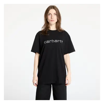 Tričko Carhartt WIP Rivet Script T-Shirt UNISEX Black