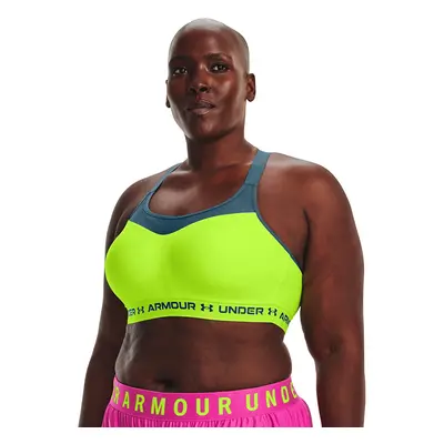 Podprsenka Under Armour Armour High Crossback Bra Green