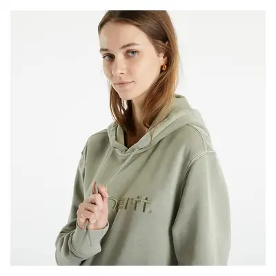 Mikina Carhartt WIP Hooded Duster Sweat UNISEX Yucca Garment Dyed