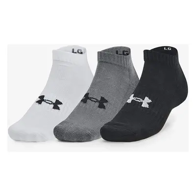 Ponožky Under Armour Core Low Cut Socks 3-Pack Black