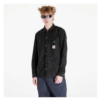 Košile Carhartt WIP Longsleeve Charter Shirt UNISEX Paisley Print/ Plant