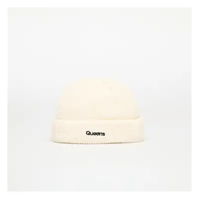 Čepice Queens Essentials Beanie Off White