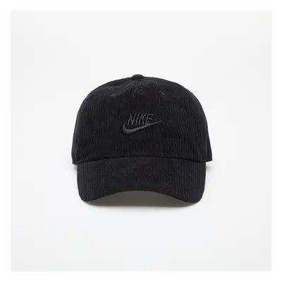 Kšiltovka Nike Club Cap Unstructured Corduroy Cap Black/ Black