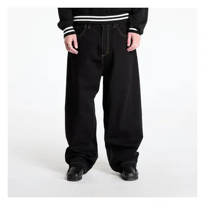 Kalhoty Carhartt WIP Brandon Pant Black Rinsed