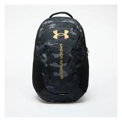 Batoh Under Armour Hustle 6.0 Backpack Black/ Black/ Metallic Gold