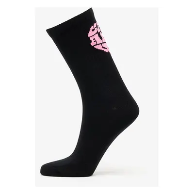 Carhartt WIP Heartbreaker Socks 1-Pack Black/ Lumo Pink