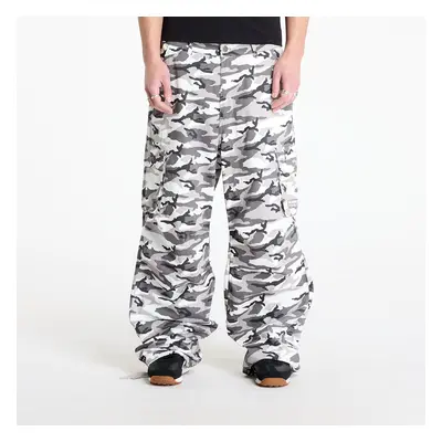 Kalhoty Karl Kani Sport Patch Camo Cargo Pants Grey/ Black/ Off White