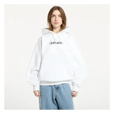 Mikina Carhartt WIP Greatest Hits Hooded Sweatshirt UNISEX White/ Black