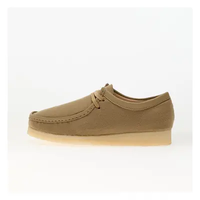 Tenisky Clarks Originals Wallabee Camel Wool EUR